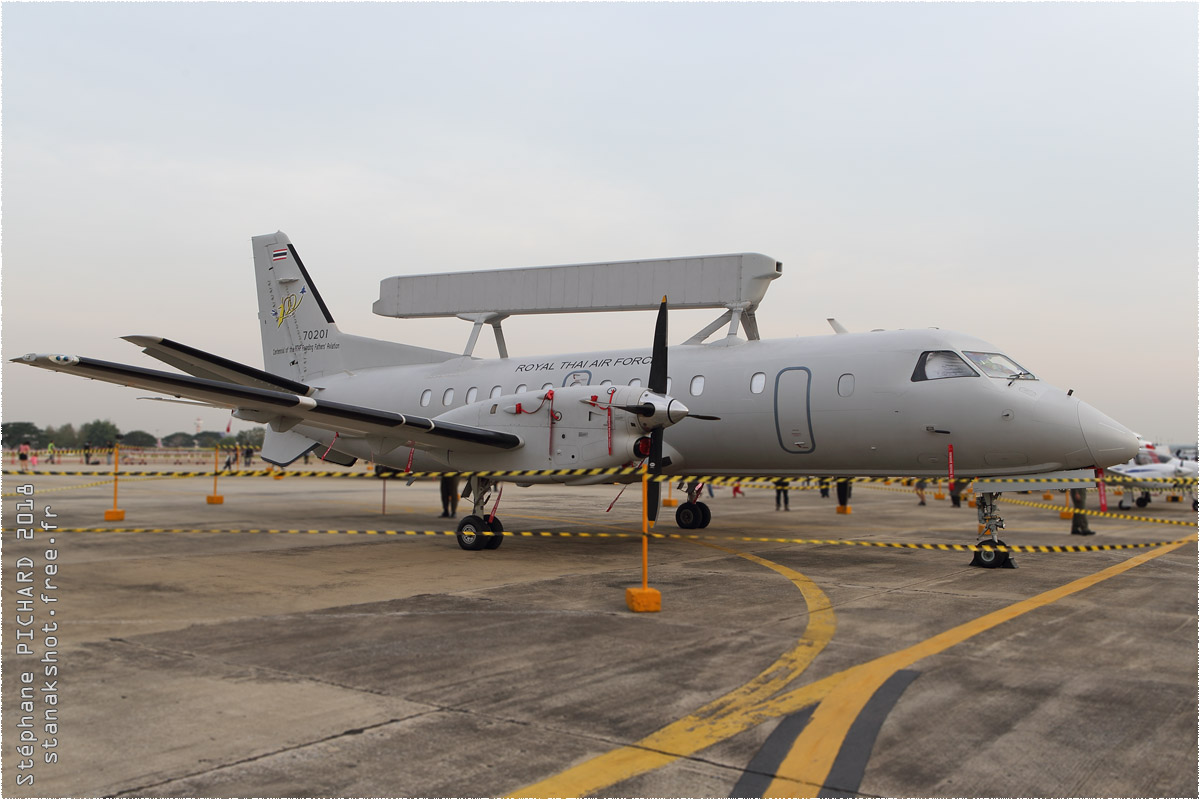 tof#10529_Saab 340_de la Force arienne royale thalandaise