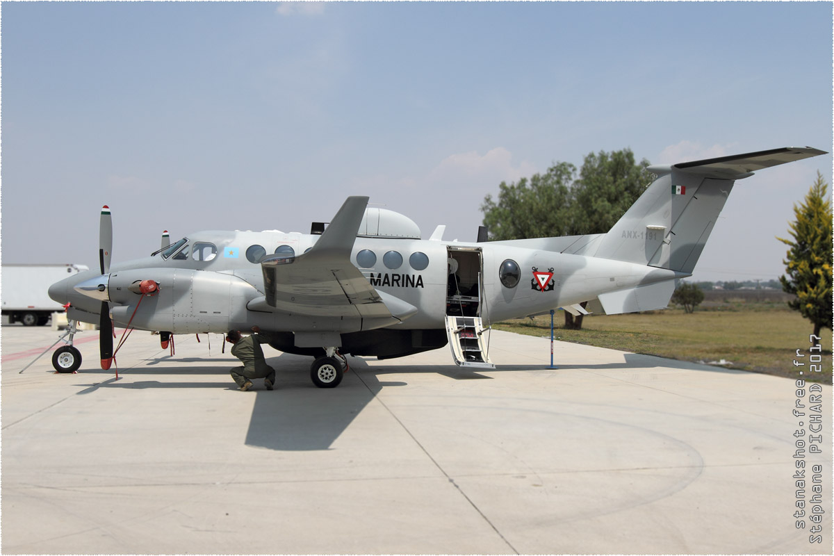 tof#9787_King Air_de la Marine mexicaine